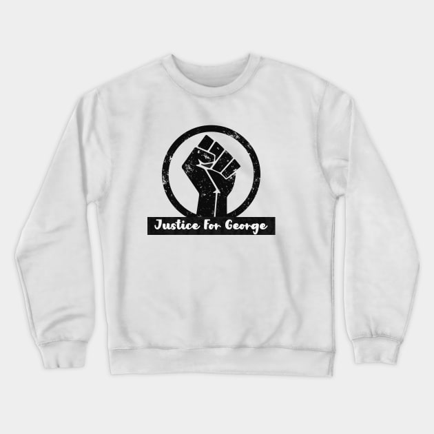 BLACK POWER RAISED FIST Crewneck Sweatshirt by osaya